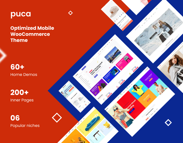 Puca - Optimized Mobile WooCommerce Theme