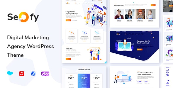 Seofy - Digital & Marketing WordPress Theme